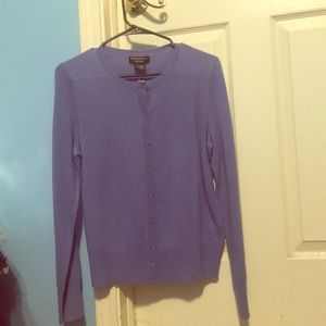 Cashmere button up sweater